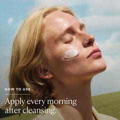 ELEMIS cream on vanity with mirror conveying morning routine simplicity