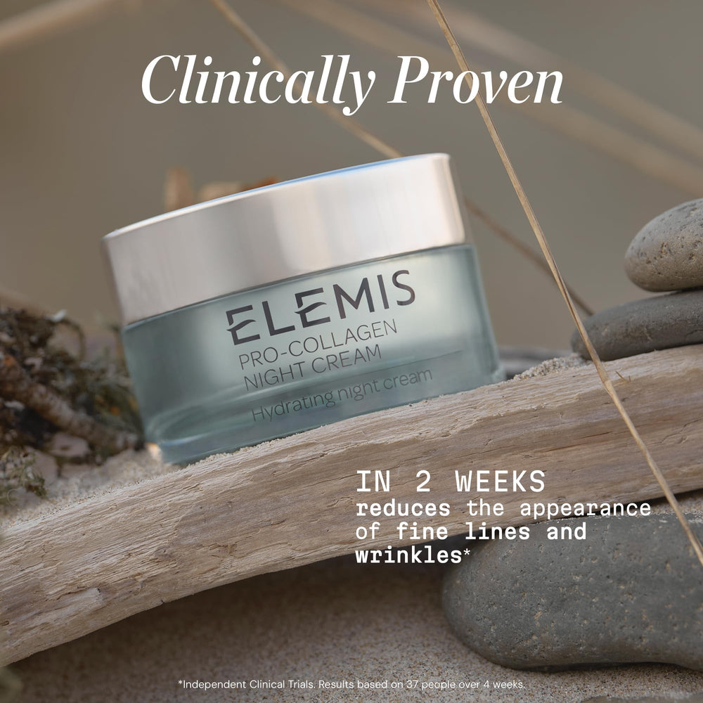 ELEMIS cream being smoothed onto skin showing nourishing application benefit