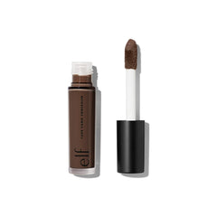 e.l.f. front packaging showing shade Rich Ebony and product benefits