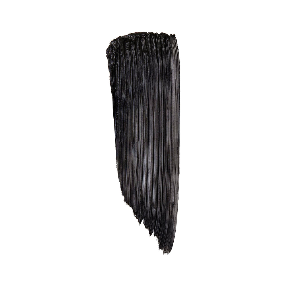 e.l.f. Big Mood Mascara wand detail with hourglass bristles benefit: loads polish and separates lashes