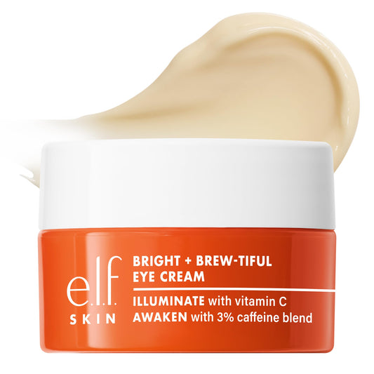 e.l.f. front packaging showing product and benefit of instant brightening