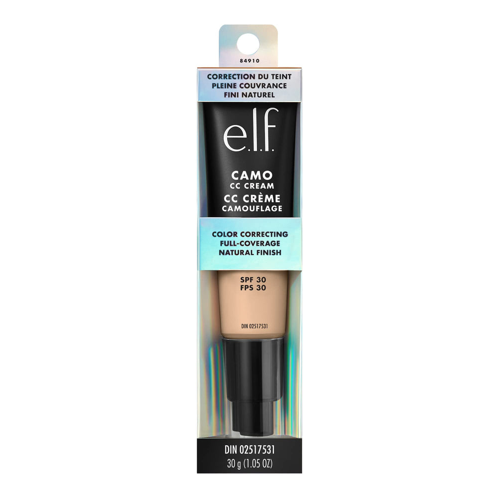 product label with listed ingredients highlighting SPF and skincare actives