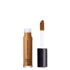 e.l.f. front packaging showing shade Deep Chestnut and product benefit