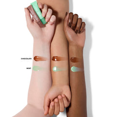 e.l.f. chocolate balm close-up emphasizing warm scent and subtle tint