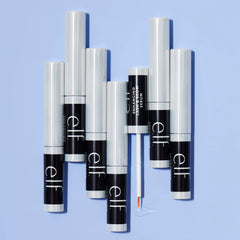 e.l.f. clear serum droplet texture close-up highlighting nourishing, lightweight formula benefit