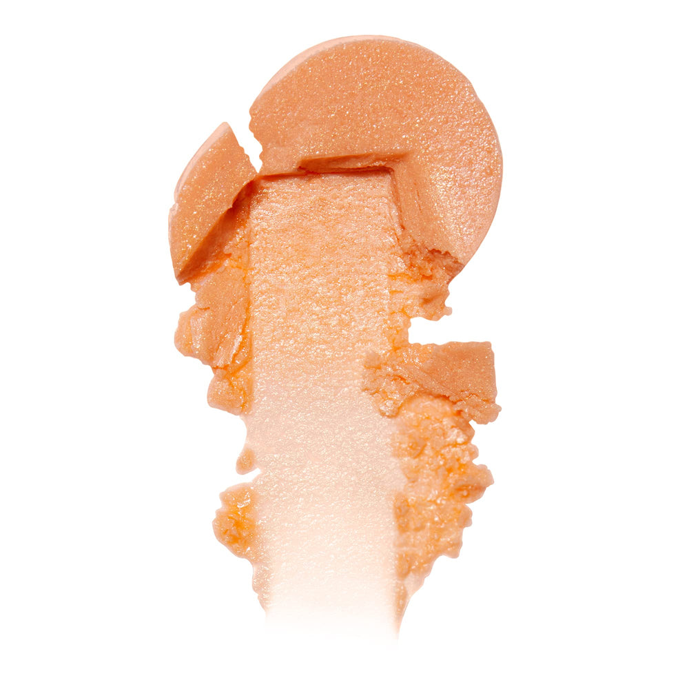 e.l.f. Daily Dew Stick cream-to-pearl texture close-up illustrating blendability and soft luminosity