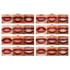 e.l.f. swatches comparing Ecstatic Deep Berry with other shades for selection help