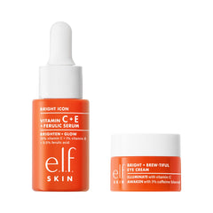e.l.f. eye cream with open cap displaying product consistency and targeted under-eye application benefit