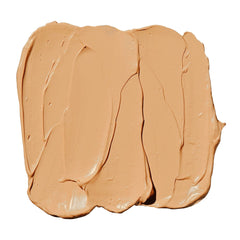 e.l.f. flawless finish pump and label close-up highlighting ingredients and clean formula