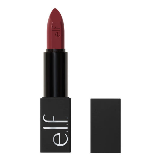 e.l.f. front packaging showing shade Shameless and magnetic cap benefits