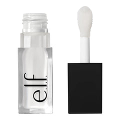 e.l.f. front packaging showing clear glossy lip oil and branding for instant shine