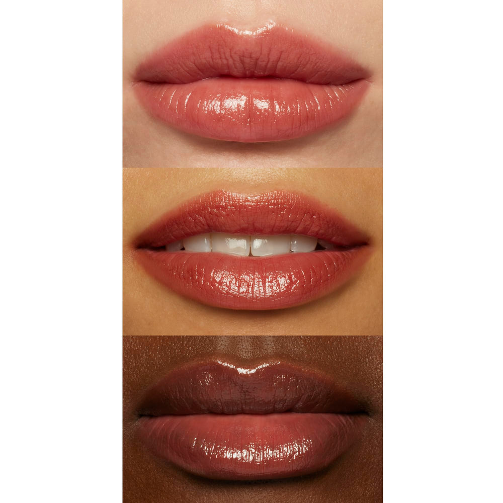 e.l.f. texture swatches of multiple shades showing buildable color and shine
