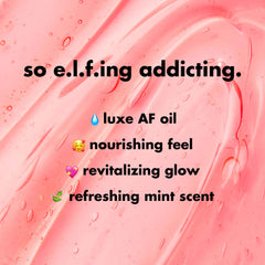 e.l.f. single Crystal Baller tube highlighting glittery topper benefits