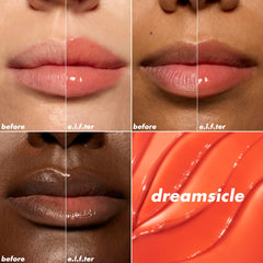 e.l.f. glistening oil texture close-up highlighting non-sticky shine