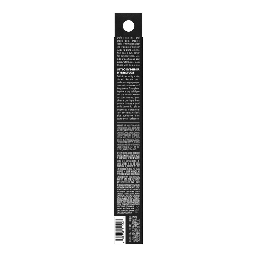 e.l.f. pen beside ruler size comparison showing compact travel-friendly design benefit