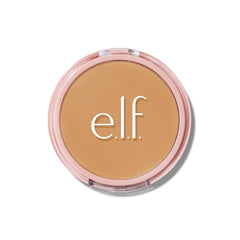 e.l.f. Halo Glow front compact showing sleek branding and portable design benefit