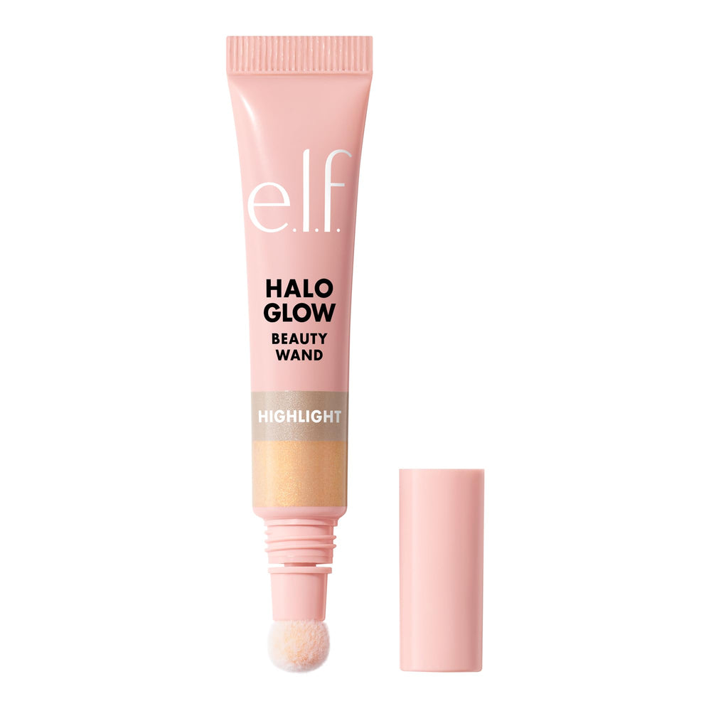 e.l.f. Halo Glow front packaging showing sleek wand and label, highlights convenience