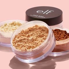 e.l.f. Halo Glow used in a mirror selfie to highlight photo-ready radiant complexion