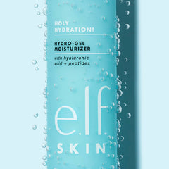 e.l.f. gel texture close-up demonstrating lightweight, quick-absorbing hydration benefit