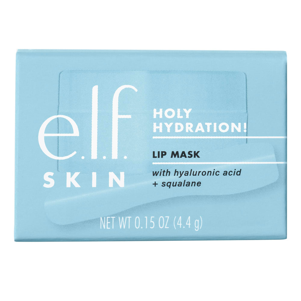 e.l.f. SKIN lip mask on nightstand indicating overnight restorative use