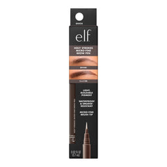 e.l.f. Holy Strokes on a vanity with mirror conveying everyday grooming convenience