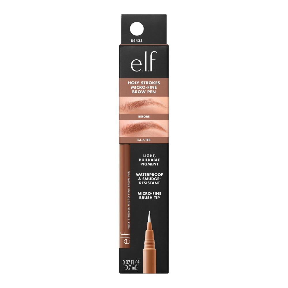 e.l.f. Holy Strokes in a makeup bag for everyday portable convenience