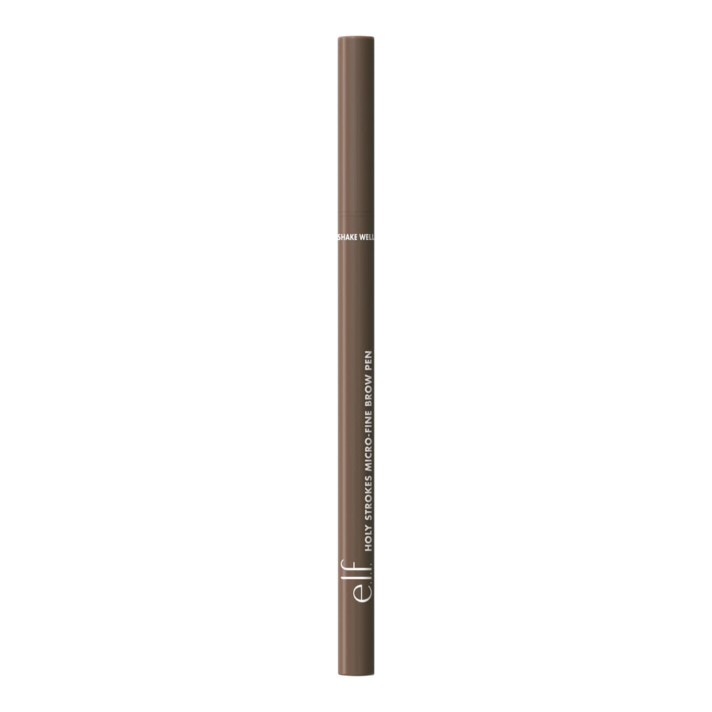 e.l.f. Holy Strokes next to coin showing size and travel-friendly benefit