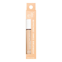 e.l.f. Hydrating Camo Concealer ingredient list close-up highlighting sodium hyaluronate hydration benefit