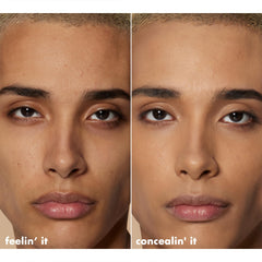 e.l.f. concealer creamy texture close-up demonstrating hydrating blendability