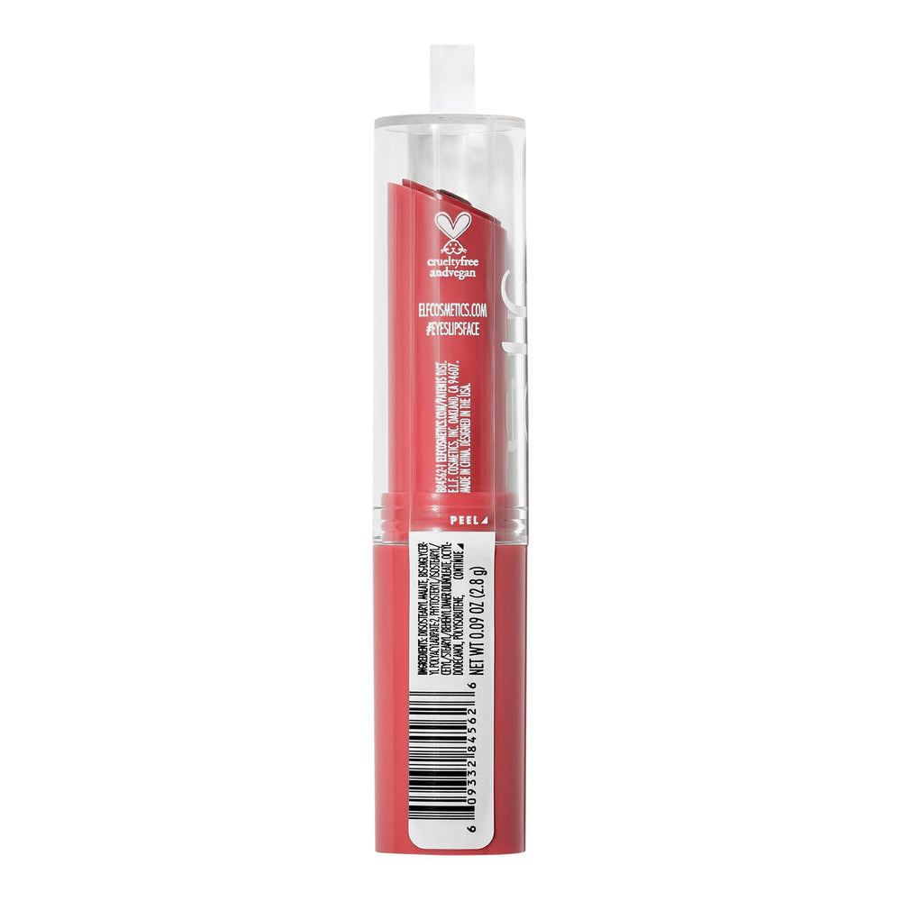 e.l.f. lip shine in a makeup bag showing everyday-ready hydration benefit