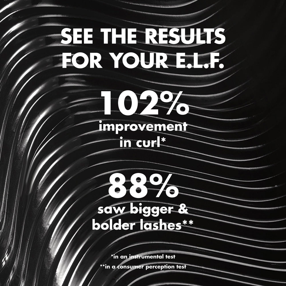 e.l.f. dense bristles close-up demonstrating separation and volumizing benefits