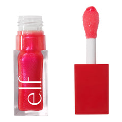 e.l.f. jelly pop front packaging showing watermelon pink shade and label benefits
