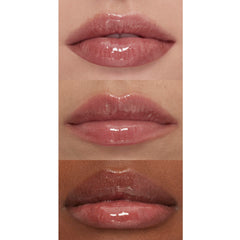 e.l.f. model wearing Chocolate Glaze for natural fuller-looking lips