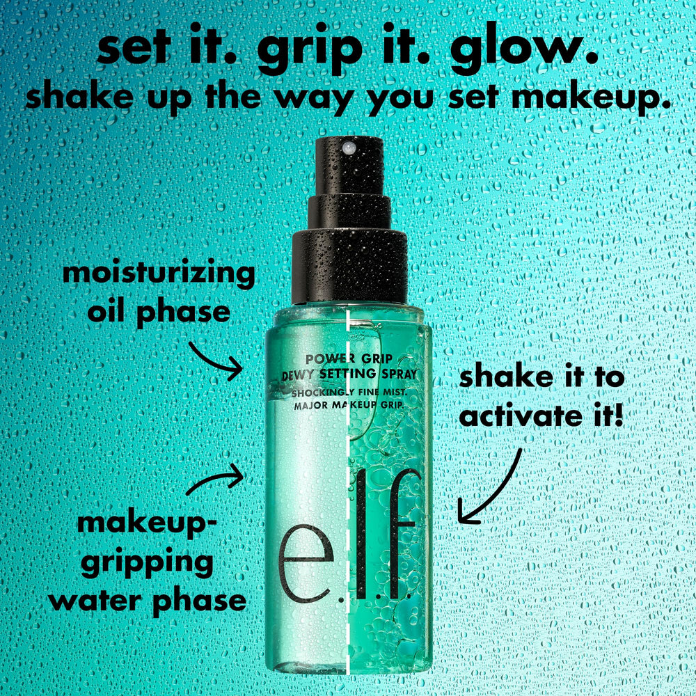 e.l.f. ingredient callout with aloe and hyaluronic visuals, highlights hydration