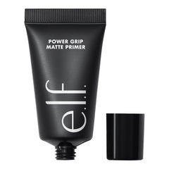 e.l.f. mini primer front packaging showing compact travel-ready tube and branding benefit: portability