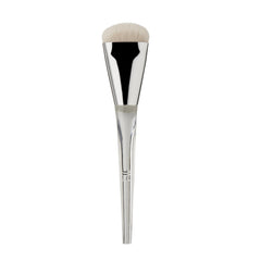 e.l.f. Precision Sculpting Brush front view showing shape and benefits