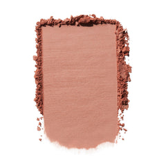 e.l.f. primer-infused blush pan close-up revealing smooth matte texture and blendability