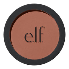 e.l.f. primer-infused bronzer front compact shows sleek packaging and easy portability