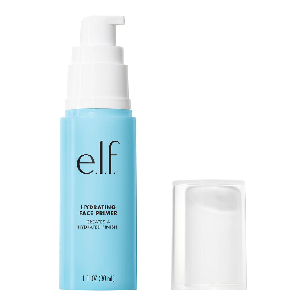 e.l.f. primer label detail highlighting vegan and cruelty-free benefit