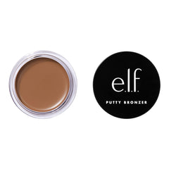 e.l.f. Putty Bronzer front packaging shows compact and shade for easy selection