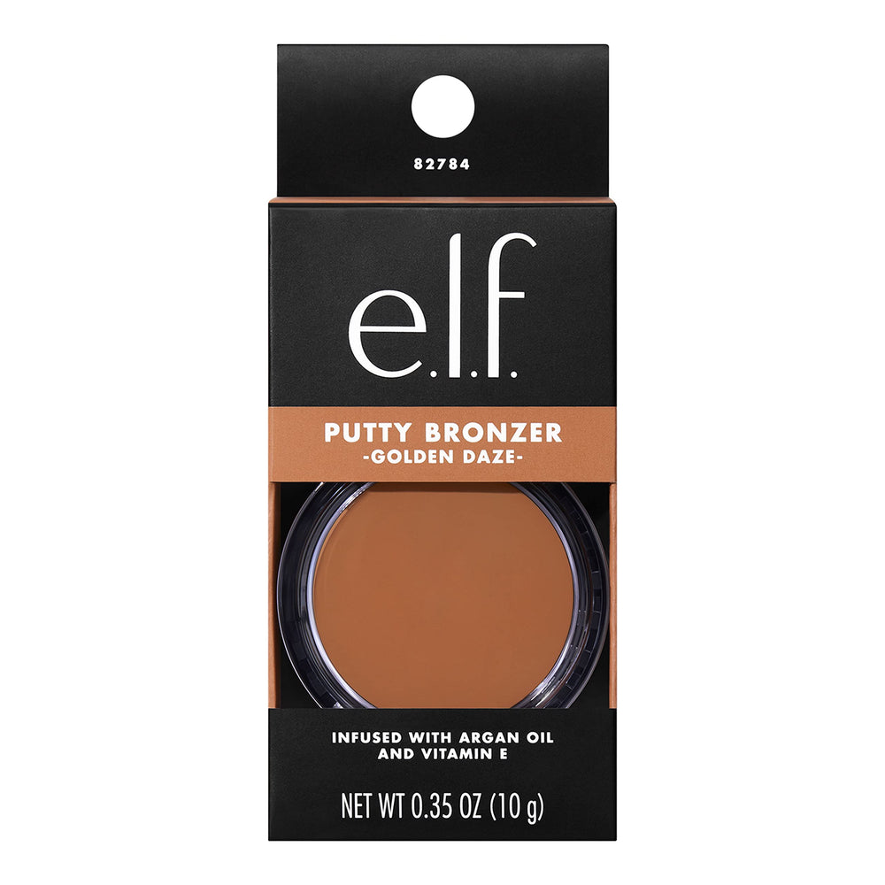 e.l.f. Putty Bronzer swatched on arm demonstrating buildable pigmentation