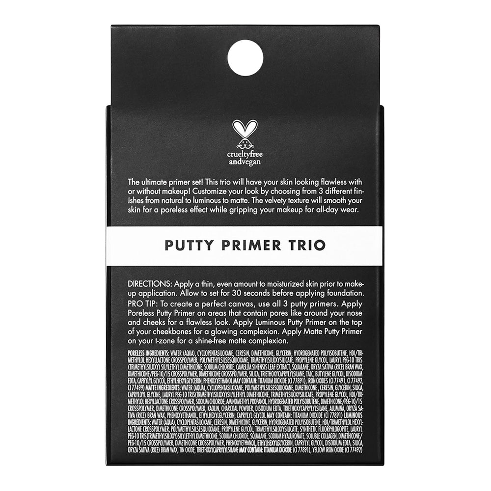 e.l.f. matte putty being dabbed on t-zone controls shine and extends makeup wear