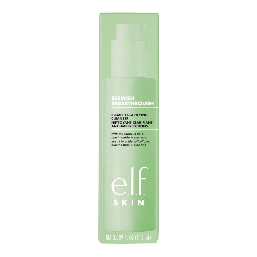 e.l.f. SKIN bottle front view showing label and clean design benefit clarifying skin
