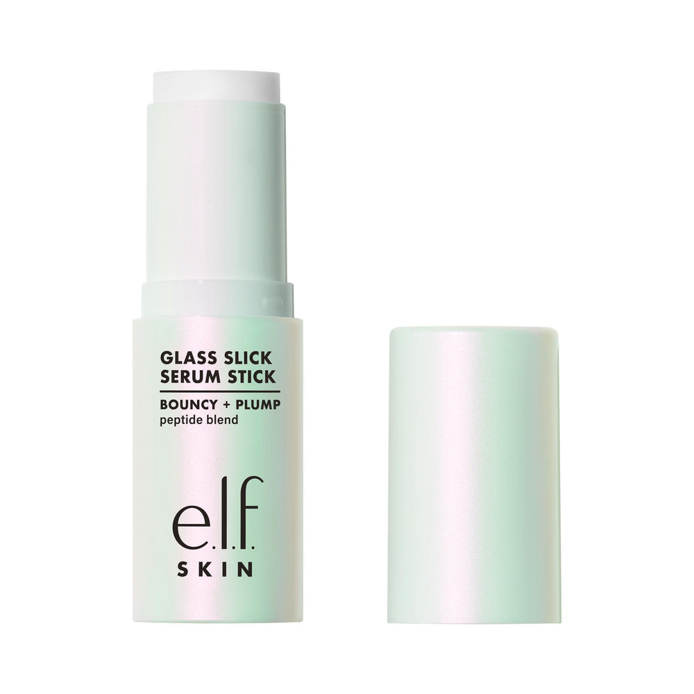 e.l.f. front packaging showing the glass slick serum stick and brand logo for easy identification