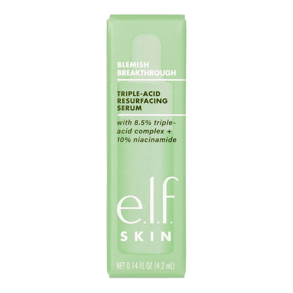 e.l.f. SKIN serum on vanity at night illustrating easy integration into routine