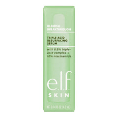 e.l.f. SKIN serum on vanity at night illustrating easy integration into routine