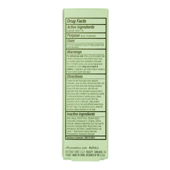 e.l.f. bottle with size and ingredient label visible emphasizing 1% salicylic acid benefits