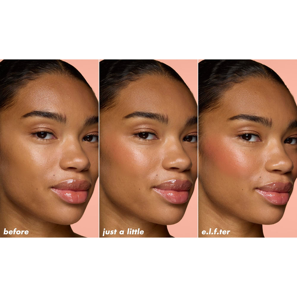 e.l.f. close-up of creamy texture that melts into skin