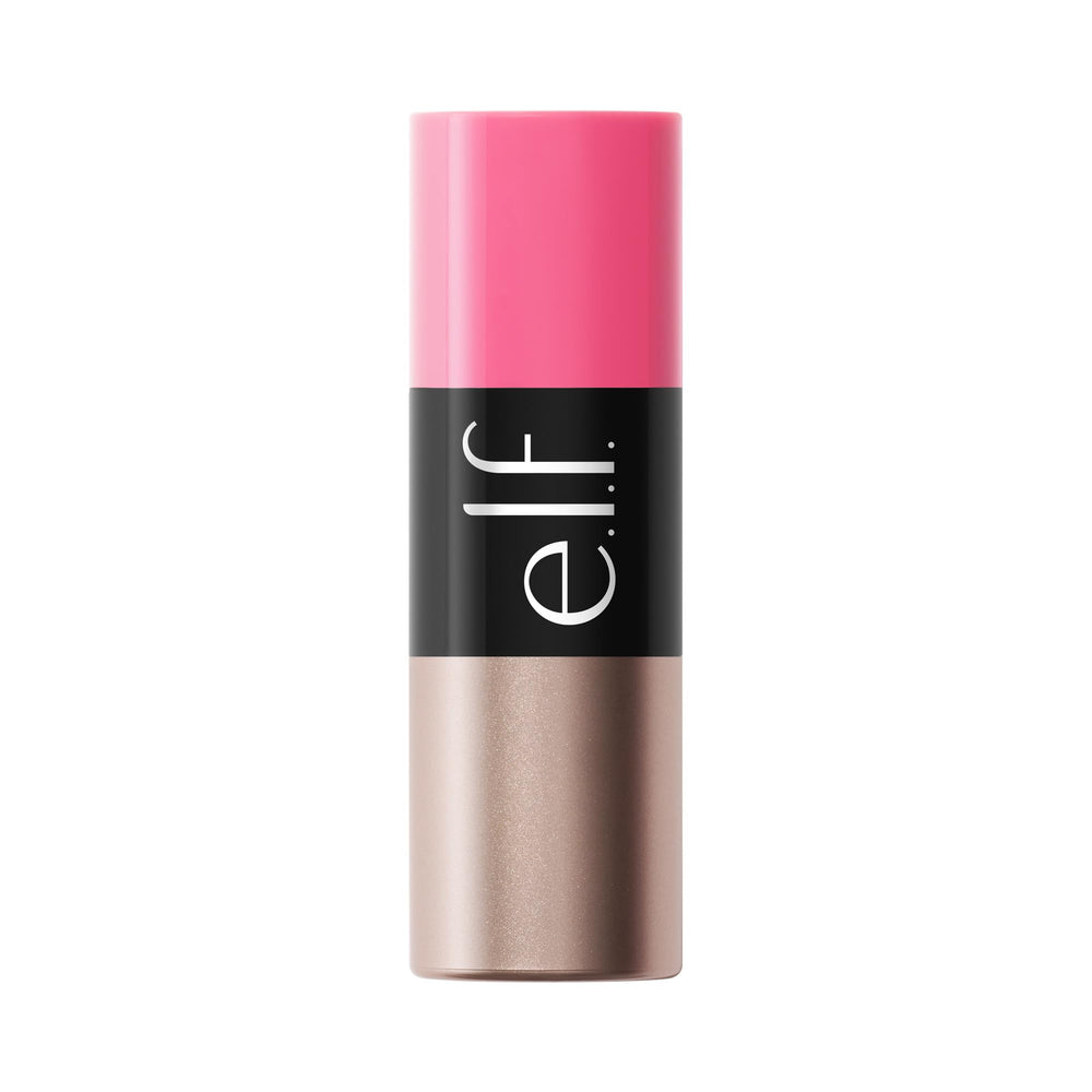 e.l.f. vanity scene with blush stick suggesting everyday wearable glow