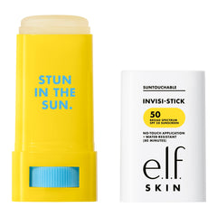 e.l.f. Suntouchable with sunflower and bisabolol visualizing soothing ingredients